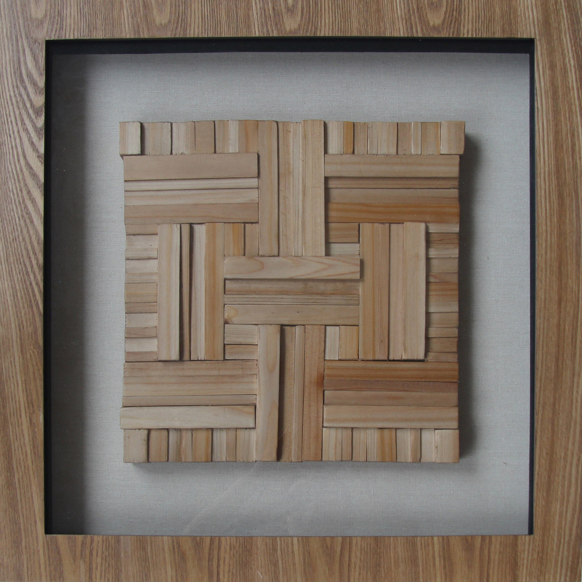 Holz Wandbild I - 60cm x 60cm